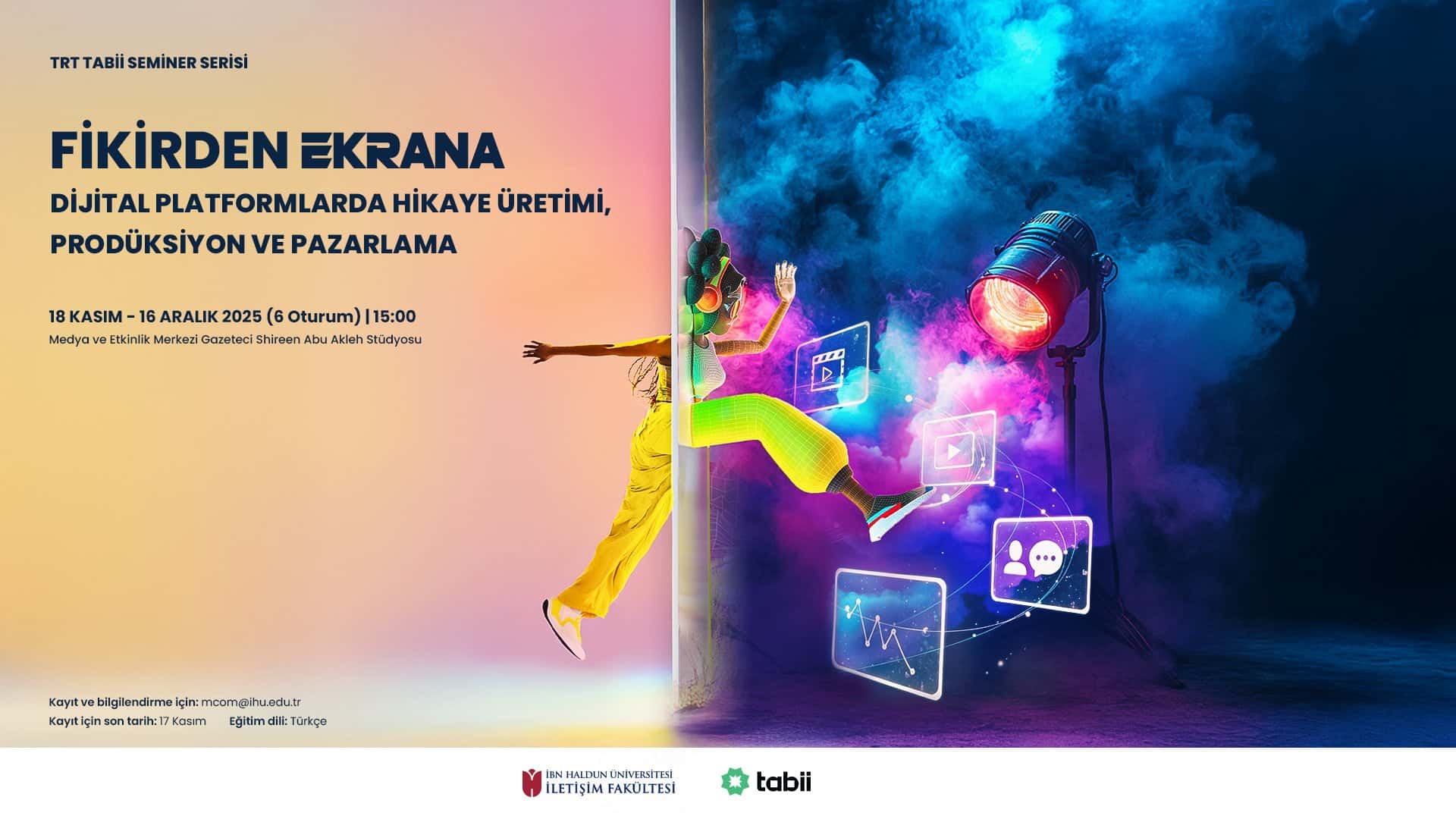 Fikirden Ekrana: Dijital Platformlarda Hikâye Üretimi, Prodüksiyon ve Pazarlama
