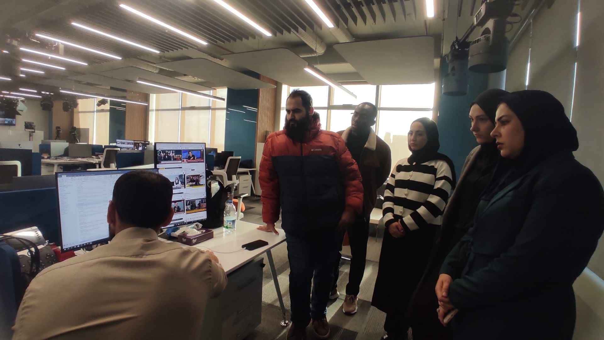 Al Jazeera, İletişim Fakültesi Öğrencilerimizi İstanbul Bürosunda Ağırladı