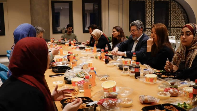 İletişim Fakültesi Akademisyen ve Öğrencileri İftar Programında Bir Araya Geldi