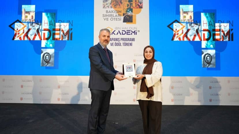 Yüksek Lisans Öğrencimiz Fatma Özkaya Temizcan İbn Haldun Akademi Teşvik Ödülüne Layık Görüldü